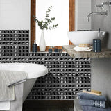 Plaques Murales Auto-adhésives 3D Mosaïque