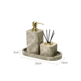 Ensemble Salle de Bain Luxe en Marbre Naturel