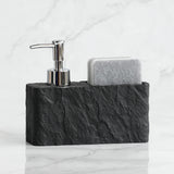 StoneStyle Distributeur de Savon avec Support Éponge
