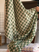 Serviette Visage Pied-de-Poule Vintage