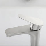 Robinet de lavabo en acier inoxydable avec mitigeur – Design moderne pour salle de bain