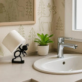 Porte-Papier Toilette Mural Style Animal Mignon – Support Papier Hygiénique | Gain de Place | Décoration Ludique