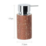 Ensemble de Salle de Bain Travertin Rouge