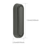 Set de 4 Crochets Muraux Pliables en Alliage de Zinc
