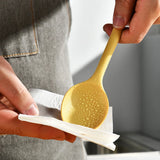 Cuillère Silicone Cuisine Premium – Ustensile Résistant à la Chaleur | Protection Antiadhésive | Nettoyage Facile