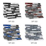 Stickers Muraux Effet Marbre Noir et Blanc
