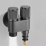 FlowMaster Duo – Robinet Double Sortie Mural pour WC & Machine à Laver