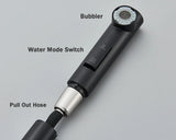 AquaFlow Noir Mitigeur de Cuisine Extractible – Rotation 360° – 2 Modes de Jet – Acier Inoxydable Noir Mat