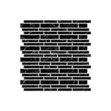 Stickers Muraux Effet Marbre Noir et Blanc