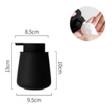PureCeram – Distributeur de Savon en Céramique 300 ml Élégant et Rechargeable