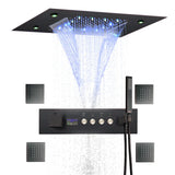 Mitigeur thermostatique de douche avec affichage LED