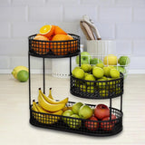 Panier Métal -FruitLuxe – Corbeille Polyvalente pour Fruits et Légumes