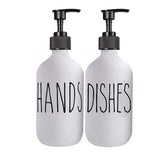 PureNest Distributeur de Savon 500 ml – Flacon Rechargeable Élégant pour Cuisine et Salle de Bain