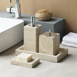 Ensemble de Salle de Bain Travertin Beige
