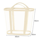 Panier à Linge Pliable Grande Capacité en Maille Respirante