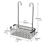 Étagère de Douche Sans Perçage en Aluminium