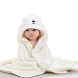 Serviette de Bain Bébé avec Capuche en Corail Ultra-Doux – Confort et Magie Après le Bain