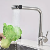 Robinet de Cuisine Extractible SteelFlex Gun Grey