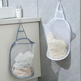Panier Suspendu Pliable – Sac en Filet pour Linge et Rangement