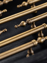 Poignée de Meuble T-Bar en Laiton Massif – Finition Bronze Antique Élégante