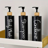 GreenFlow Trio – Set de Distributeurs de Savon Rechargeables pour Salle de Bain