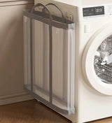 Panier à Linge Pliable Grande Capacité en Maille Respirante