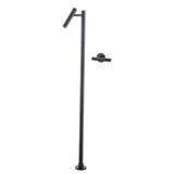 Mitigeur Sur Pied de Luxe – Robinet Haut en Laiton pour Bain et Lavabo