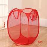 Panier à Linge Pliable Compact en Maille Respirante
