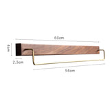 SteelHook Premium – Barre à Serviettes Murale en Acier Inoxydable avec Crochet
