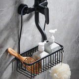 Étagère de Douche Sans Perçage en Aluminium