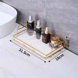 Étagère Métallique Double Niveau HydroRack – Rangement Salle de Bain & Cuisine Étanche