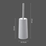 Brosse WC Design Scandinave GoldMinimal – Ensemble avec Support Élégant