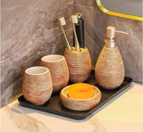 Ensemble Salle de Bain Vintage en Céramique