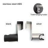 ÉlégancePur Douchette Bidet à Main – Robinet Suspendu Noir-Gris-Silver pour Salle de Bain