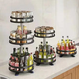 TurnEase – Organisateur de Cuisine Rotatif 360° pour Épices et Accessoires