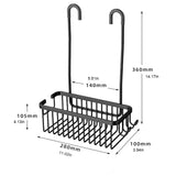 Étagère de Douche Sans Perçage en Aluminium