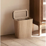 Poubelle Design en Bois