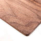 WoodSteel – Porte-Papier et Étagère en Bois Massif et Acier Inoxydable
