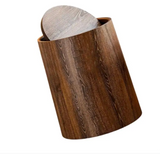 Poubelle Pivotante -ÉcoSwing – Design Bois, Élégante et Pratique pour Maison et Bureau