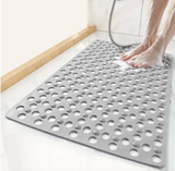 Tapis de Douche Antidérapant HydroGuard – Carré, Effet Massage & Séchage Rapide