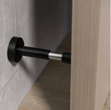 Butée de Porte en Laiton Massif – Design Knurled Antik pour Protection Murale et Sol