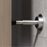 Butée de Porte en Laiton Massif – Design Knurled Antik pour Protection Murale et Sol