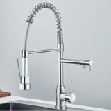 AuréoFlex Prestige – Mitigeur de Cuisine Extractible en Laiton Massif