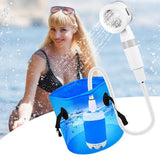 AquaFlex Smart – Douche Portable Rechargeable avec Pompe et Contrôle Digital