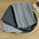 Serviettes de Cuisine Premium en Coton – Lot de 3 | Ultra Absorbantes & Élégantes