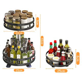 TurnEase – Organisateur de Cuisine Rotatif 360° pour Épices et Accessoires