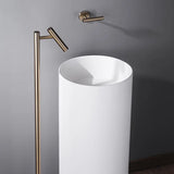 Mitigeur Sur Pied de Luxe – Robinet Haut en Laiton pour Bain et Lavabo