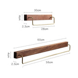 SteelHook Premium – Barre à Serviettes Murale en Acier Inoxydable avec Crochet