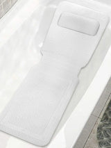 Tapis de Bain Antidérapant avec Coussin Ergonomique – Confort et Sécurité pour la Baignoire