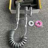 HydroClean Kit Douchette WC Murale – Ensemble Bidet Hygiénique Compact & Moderne